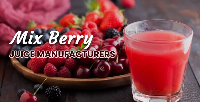 Mix Berry Juice Manufacturers